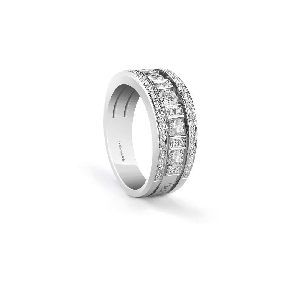 White gold and diamond ring Belle Époque DAMIANI 20000838_c - 1