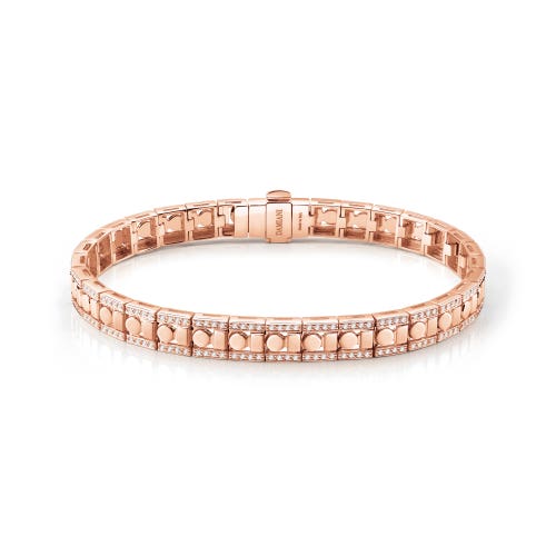 Pink gold and diamonds bracelet Belle Époque Reel DAMIANI 20095018_c - 1