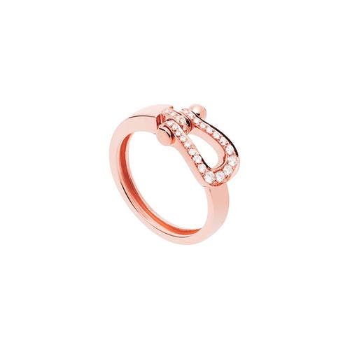 Anello in Oro rosa full pavè di diamanti Force 10 Fred 4B0383-052 - 1