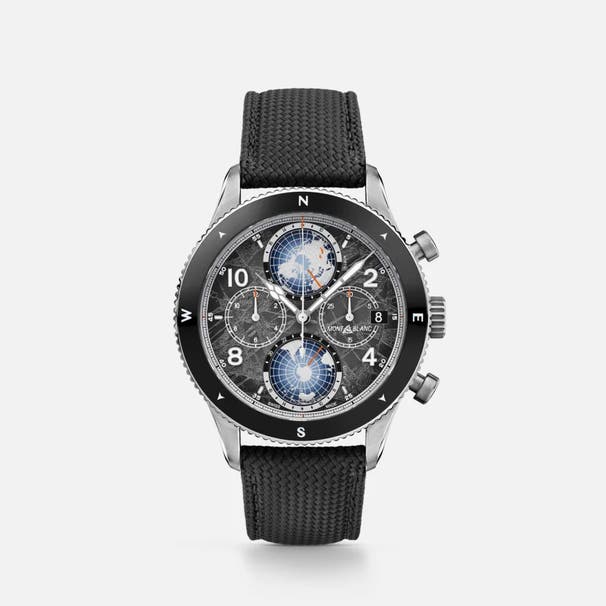 Montblanc 1858 Geosphere Chronograph 0 Oxygen The 8000 Limited Edition 1858 Montblanc 130811 - 1