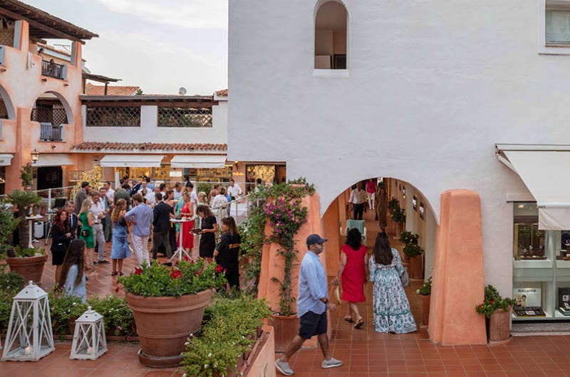 A new Rocca event in Porto Cervo for Rocca to present models from some of the best watchmaking brands 
