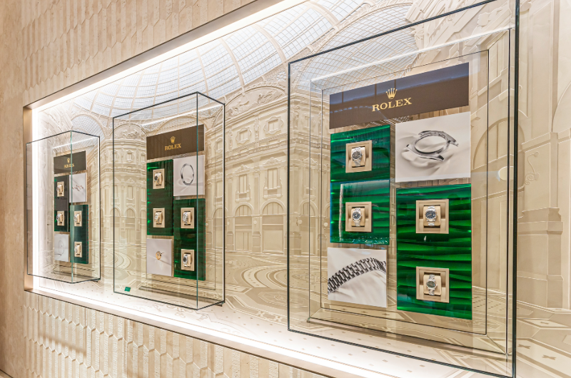 Rocca and Rolex: unveiled the Geneva-based maison's new 2024 models at its new Milan boutique