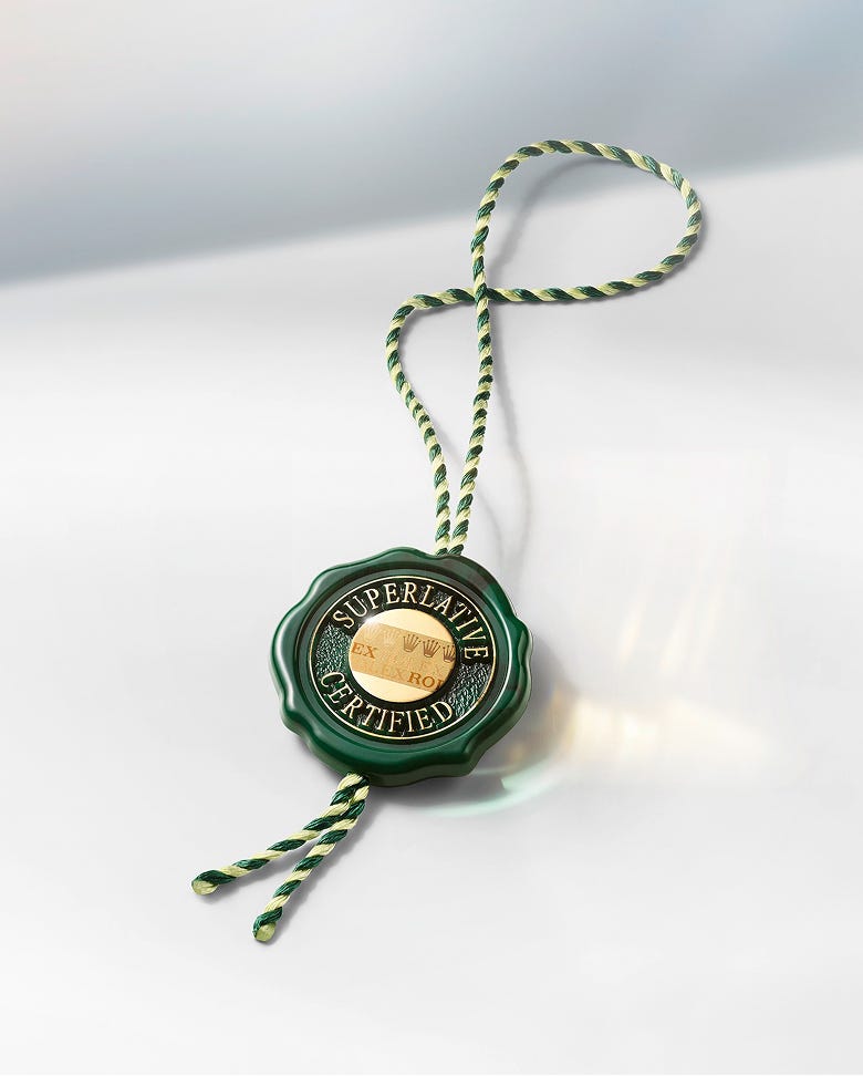 Certificazione Rolex